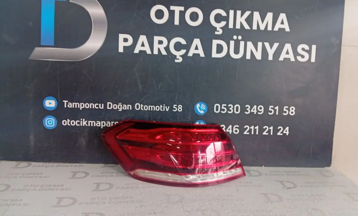 Mercedes Benz W212 Arka Sol Stop Orjinal Çıkma (13-16)