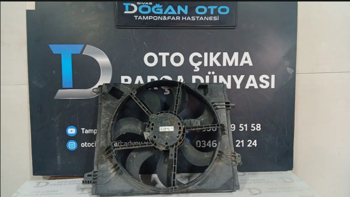 Renault Megane 4 Fan Orjinal Çıkma(16-25)