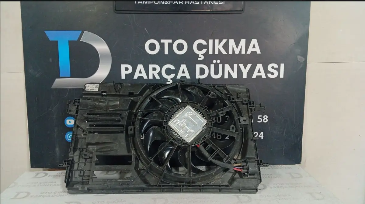 Renault Dacia Radyatör Fanı Orjinal Çıkma (24-26)