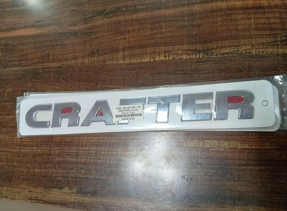 Volkswagen Crafter Arka Yazı (12-24)