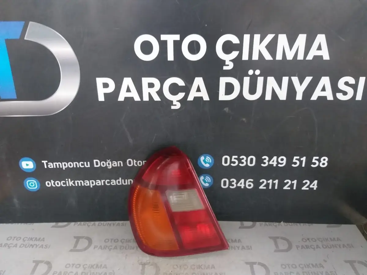 Renault Clio 2 Sol Stop (00-08) Sarı Sinyal
