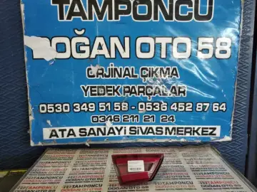 Renault Clio 4 Sol İç Stop Orjinal Çıkma