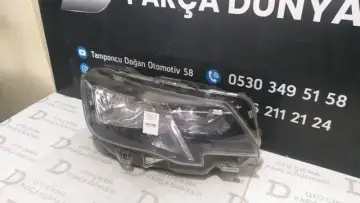 Peugeot Rifter Sağ Far Merceksiz 17-20