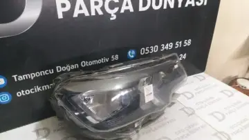 Peugeot Rifter Sağ Far Merceksiz 17-20