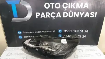 Peugeot 3008 Sol Far -21 Cam Kırık