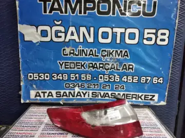 Renault Fluence Sol Dış Stop Orjinal Çıkma 10-14