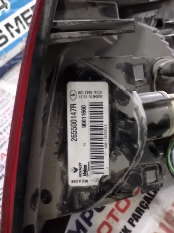 Renault Megane 3 Sağ İç Stop Orjinal Çıkma 08-14