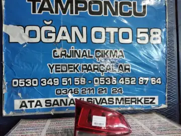 Volkswagen Golf 7 Sol İç Stop Orjinal Çıkma 12-16