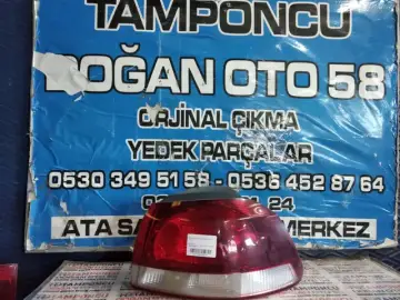 Volkswagen Golf 6 Sağ Dış Stop Orjinal Çıkma 09-13