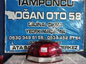 Volkswagen Golf 6 Sol Dış Stop Orjinal Çıkma 09-13