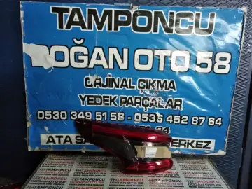 Nissan Qashqai Sol Dış Stop Orjinal Çıkma 17-21