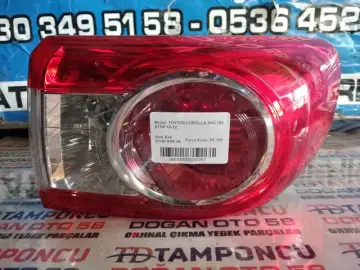 Toyota Corolla Sağ Dış Stop Orjinal Çıkma 10-12