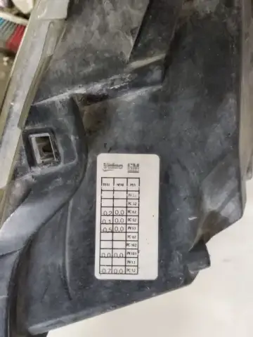 Opel Vectra C Sağ Far Makyajlı Kasa Orjinal Çıkma 07
