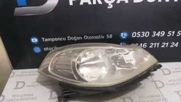 Renault Symbol Sağ Far 08-12