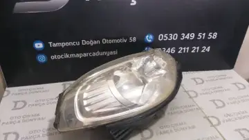 Renault Symbol Sağ Far 08-12