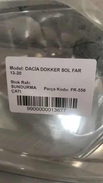 Dacia Dokker Sol Far 13-20