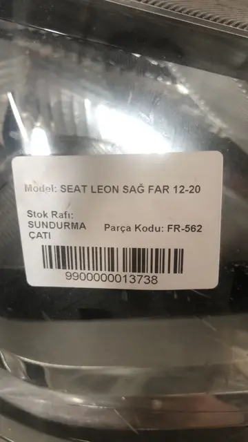 Seat Leon Sağ Far 12-20