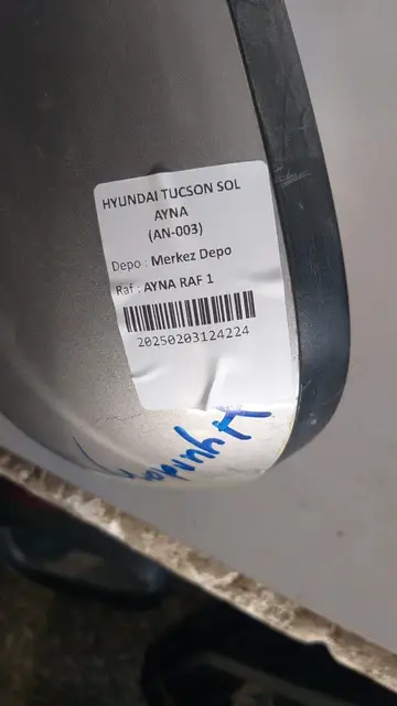 Hyundai Tucson Sol Ayna