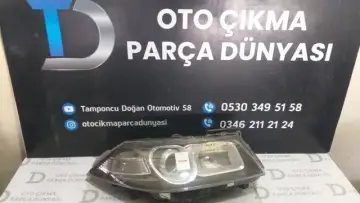 Renault Megane 2 Sağ Far Merceksiz 02-09