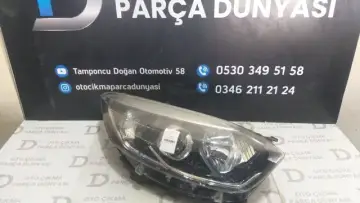 Renault Captur Sağ Far Mercekli 20-23