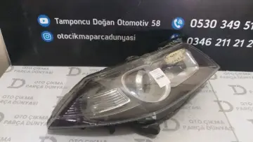 Renault Megane 2 Sağ Far Merceksiz 02-09