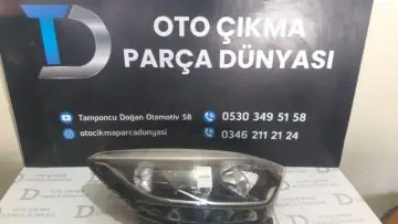 Renault Captur Sağ Far Mercekli 20-23