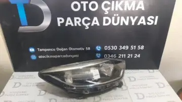 Renault Captur Sağ Far Mercekli Sağ Far 12-13