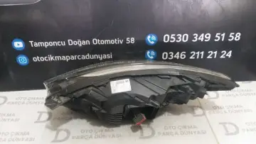 Renault Captur Sağ Far 12-13