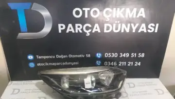 Renault Captur Sağ Far 12-13