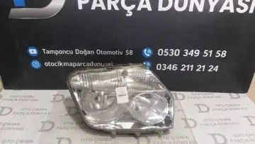 Dacia Duster Sağ Far 10-13 Kasa Kırık