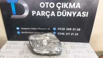 Dacia Duster Sağ Far 10-13 Kasa Kırık