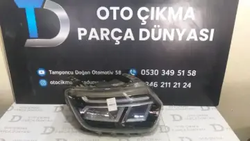 Dacia Duster Sağ Far 09-10 -Kart Alındı-