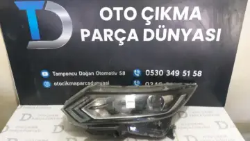 Nissan Qashqai Sol Far 17-21