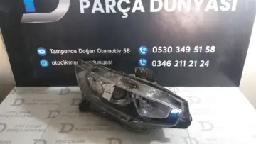 Honda Civic Sağ Far 16-18