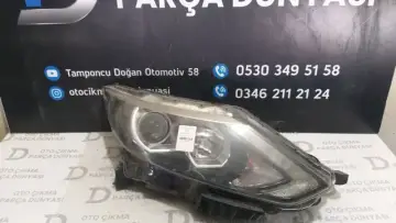 Nissan Qashqai Sağ Far 17-21