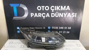 Nissan Qashqai Sağ Far 17-21
