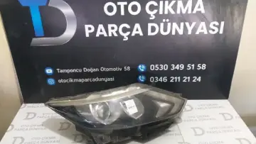 Nissan Qashqai Sağ Far 17-21