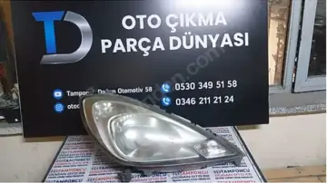 Honda Jazz Sağ Far 05-08