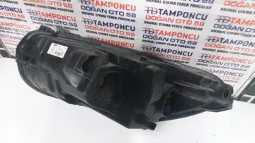 Ford Courier Sağ Far Siyah 14-18