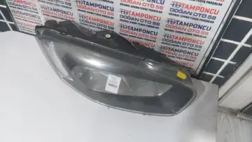 Ford Courier Sağ Far Siyah 14-18