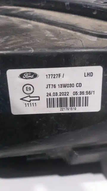 Ford Courier Sol Far Siyah 14-18