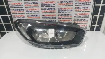 Ford Courier Siyah Sağ Far 14-18