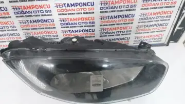 Ford Courier Sağ Far Siyah 14-18