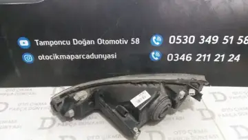 Peugeot 206 Sağ Far 98-02