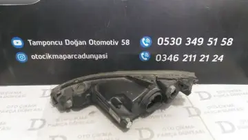 Peugeot 206 Sağ Far 98-00