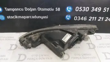 Peugeot 206 Sağ Far 98-02