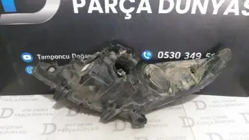 Peugeot 207 Sağ Far 06-09
