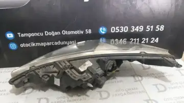 Peugeot 207 Sağ Far 06-09