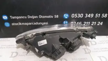 Peugeot 307 Sağ Far 00-05