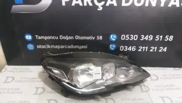 PEUGEOT308 Sağ Far 12-16
